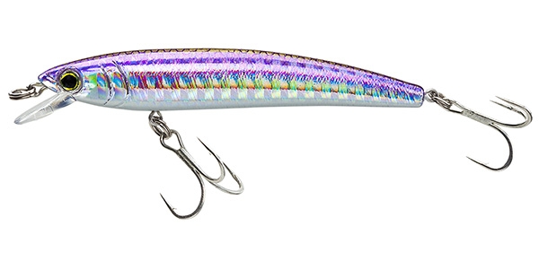 YO-ZURI PINS MINNOW (F) 70MM 2-3/4po PURPLE 1/8OZ