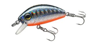 YO-ZURI L-MINNOW (S) 33MM 1-3/8po  GREEN SILVER ORANGE 1/8OZ