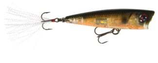 YO-ZURI 3DB POPPER (F) 75MM 3po  PRISM GOLD BLACK 3/8OZ