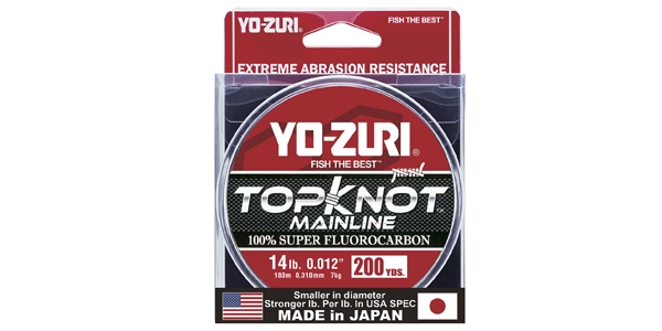 YO-ZURI TOPKNOT FLUORO MAINLINE 200YD 16LB