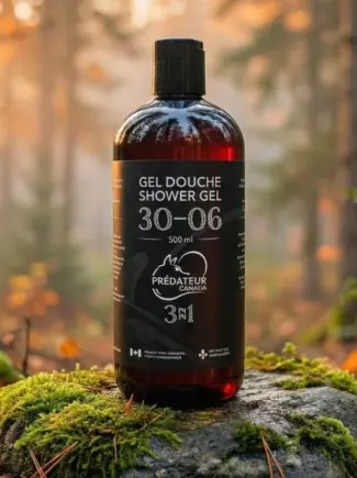 PRÉDATEUR CANADA 30-06 GEL DOUCHE 3 EN 1, 500 ML