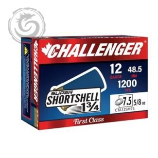 CHALLENGER SHORTSHELL 1 3/4 7.5 12GA