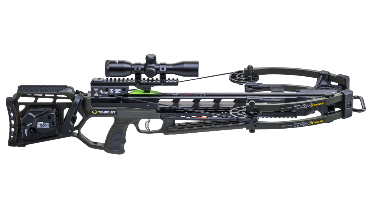 TENPOINT Titan X Decock ACUdraw De-Cock Pro-View 400 Scope