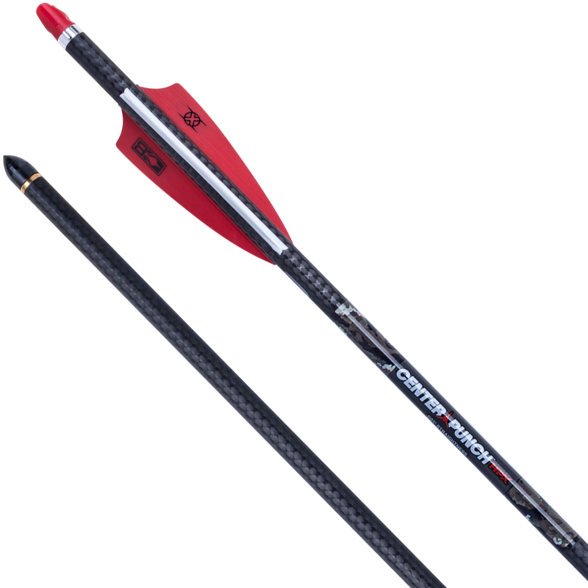 TENPOINT CenterPunch HPX Carbon Arrows 20 w/ Alpha-Nock HP