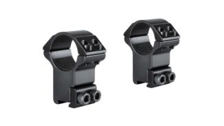 HAWKE Match Ring Mount - 9-11mm - High - 1 Inch - 2 Pc