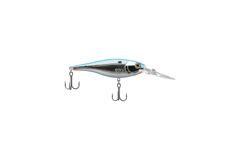 LIVINGSTON Walleye Shad 90 Blue Red Chrome