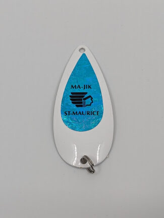 MA-JIK-St-Maurice 2 ¾ Blanc Fl. Bleu Pâle