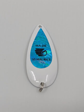 MA-JIK-St-Maurice 2 ¾ Magnum Blanc Fl. Bleu Pâle