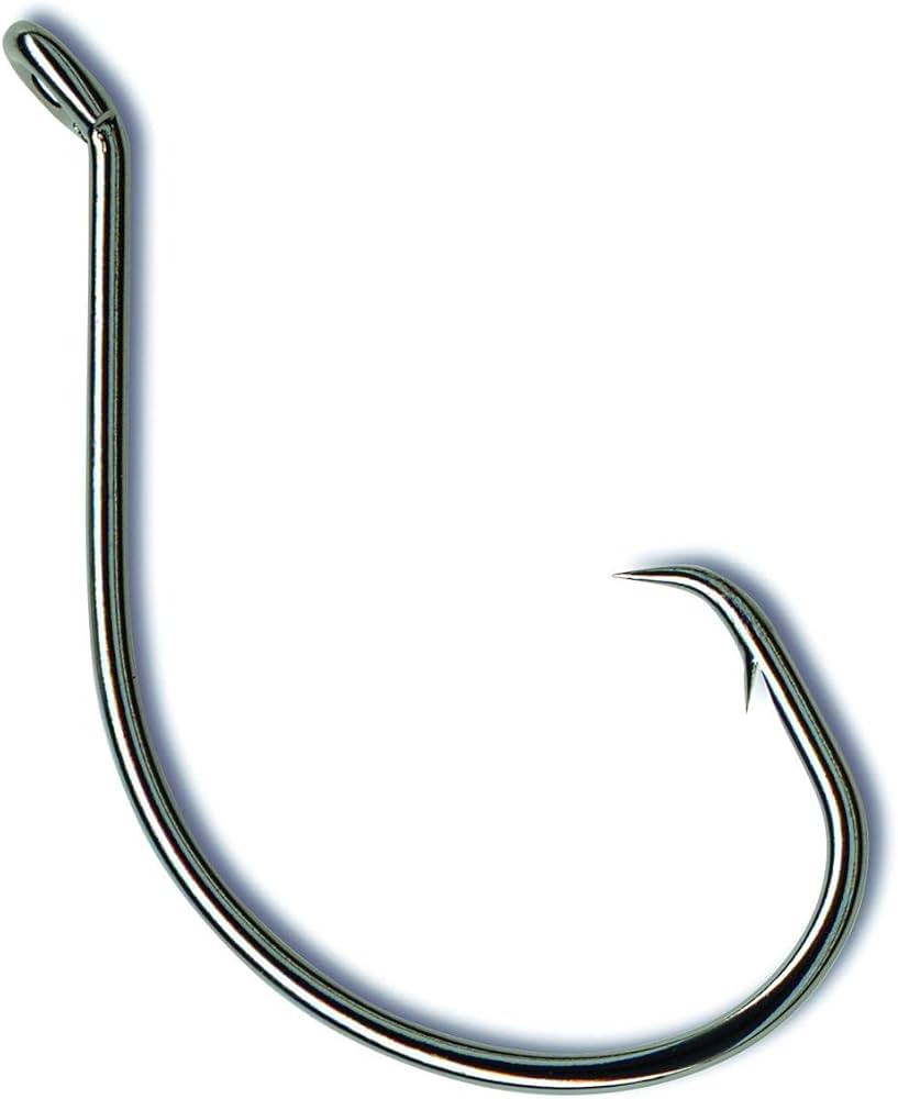 MUSTAD Demon Perfect Circle, Up Eye, In-Line 1X Fine Wire -
