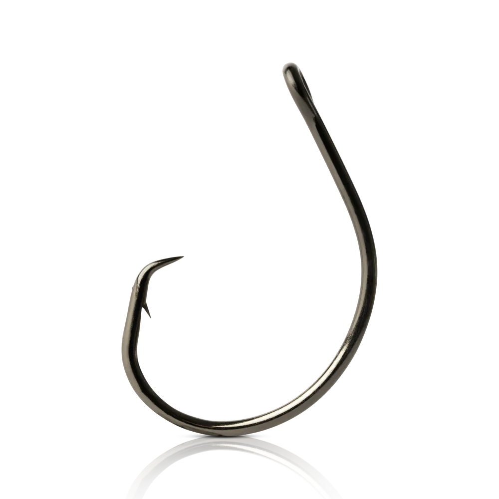 MUSTAD Demon Perfect Circle, Up Eye, In-Line 1X Fine Wire -