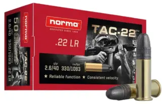 NORMA TAC-22 22LR/40GR 50pk