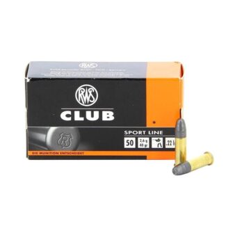 RWS CLUB 22LR/40gr 50PK