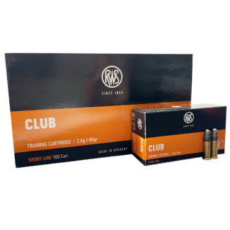 RWS CLUB 22LR/40GR 500PK