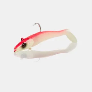 Savage Gear Sandeel Pink Glow 6 in 1 1/2 oz Scent Infused