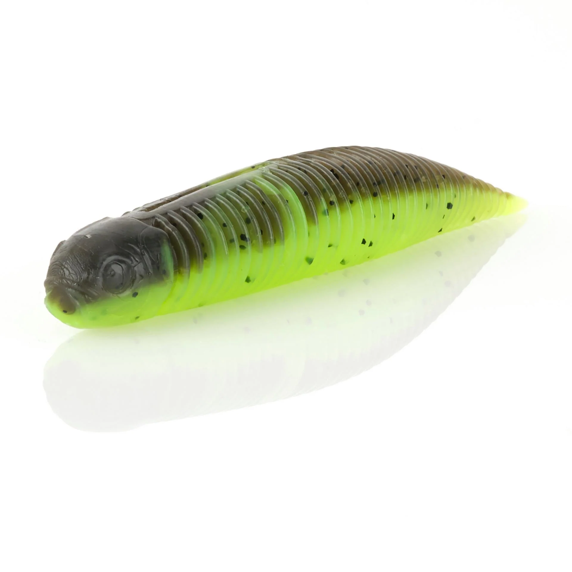 Savage Gear Toughtec NED Dragon Tail Green Pumpkin/Chartreus – Image 2