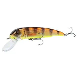 Savage Gear Sucker Flanker Orange Tiger Glitter 9 in 2 oz 3
