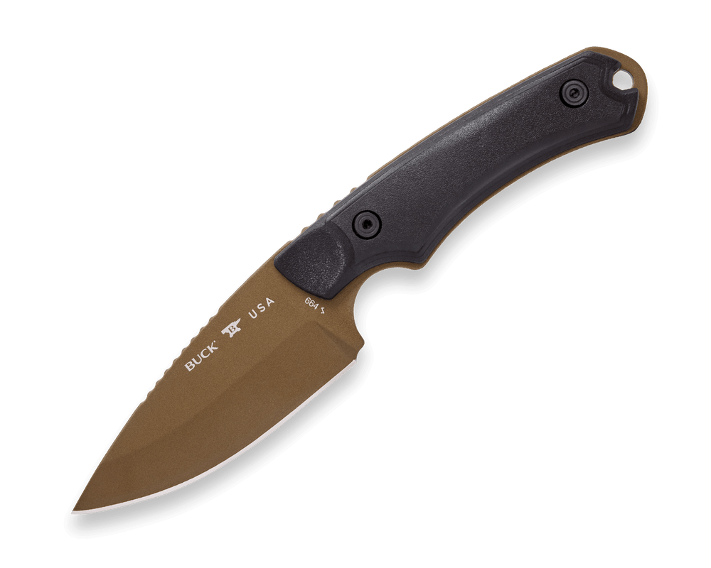 BUCK ALPHA HUNTER BLACK/BLACK MOLDED