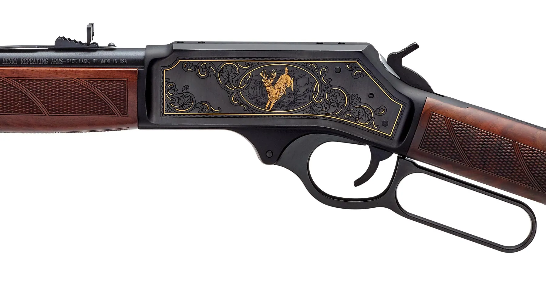 Carabine à levier HENRY STEEL WILDLIFE EDITION LEVER ACTION 30-30 – Image 3