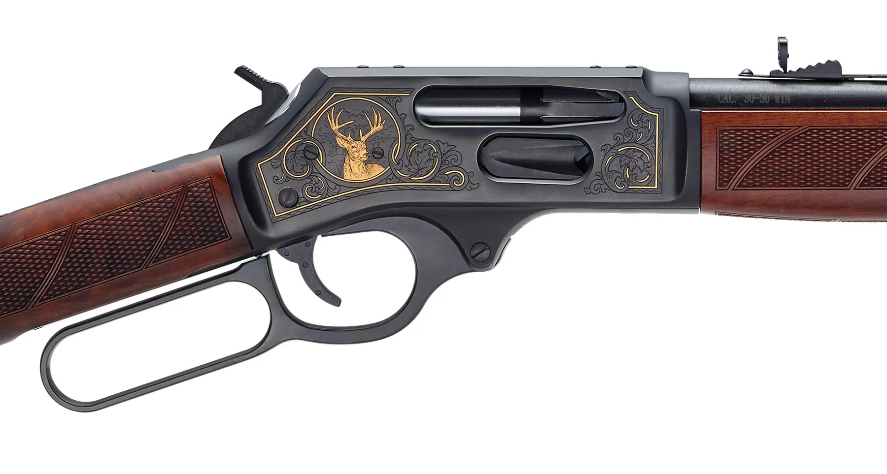Carabine à levier HENRY STEEL WILDLIFE EDITION LEVER ACTION 30-30 – Image 2