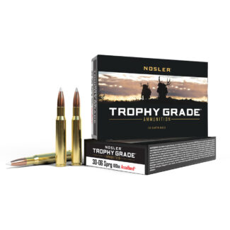 Nosler 46134 Trophy Grade Rifle Ammo 30-06 Spg 180gr AccuBo