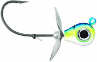 VMC Snitch Jig 3/8 Blue Fire UV
