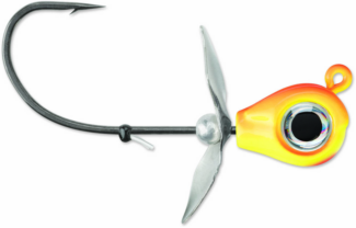 VMC Snitch Jig 3/8 Chartreuse Orange