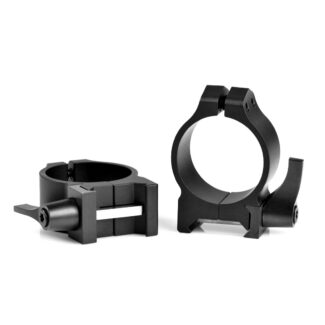 WARNE Maxima steel 30mm QD Low Matte ring