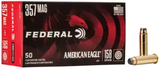 AMERICAN EAGLERICAN EAGLE 357 MAG 158GR JSP