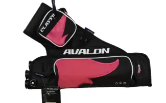 AVALON Classic Hip Quiver 3 Tube RH Blk/Pink