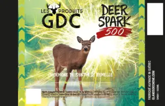 GLANDS DE CHENE Deer Spark 500 ML-HORMONE FEMELLE CHEVREUIL