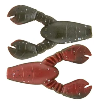 GREAT LAKES FINESSE Micro Snack Craw Green Pumpkin Orange