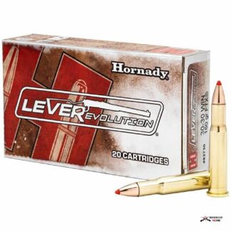 Hornady 82730 LEVERevolution Rifle Ammo 30-30 WIN  FTX  160