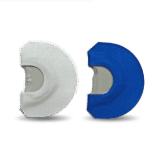 RECALL DESIGNS Bleu et Blanc Dindon Diaphragme et boite