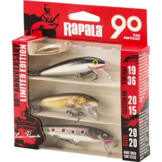 RAPALA Kit 90e Anniversaire 3 leures
