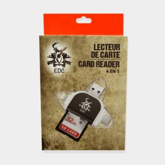 EDC LECTEUR DE CARTE 4 en 1