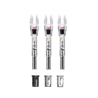 NOCKTURNAL SHIFT UNIVERSAL 3 PK NOCK RED